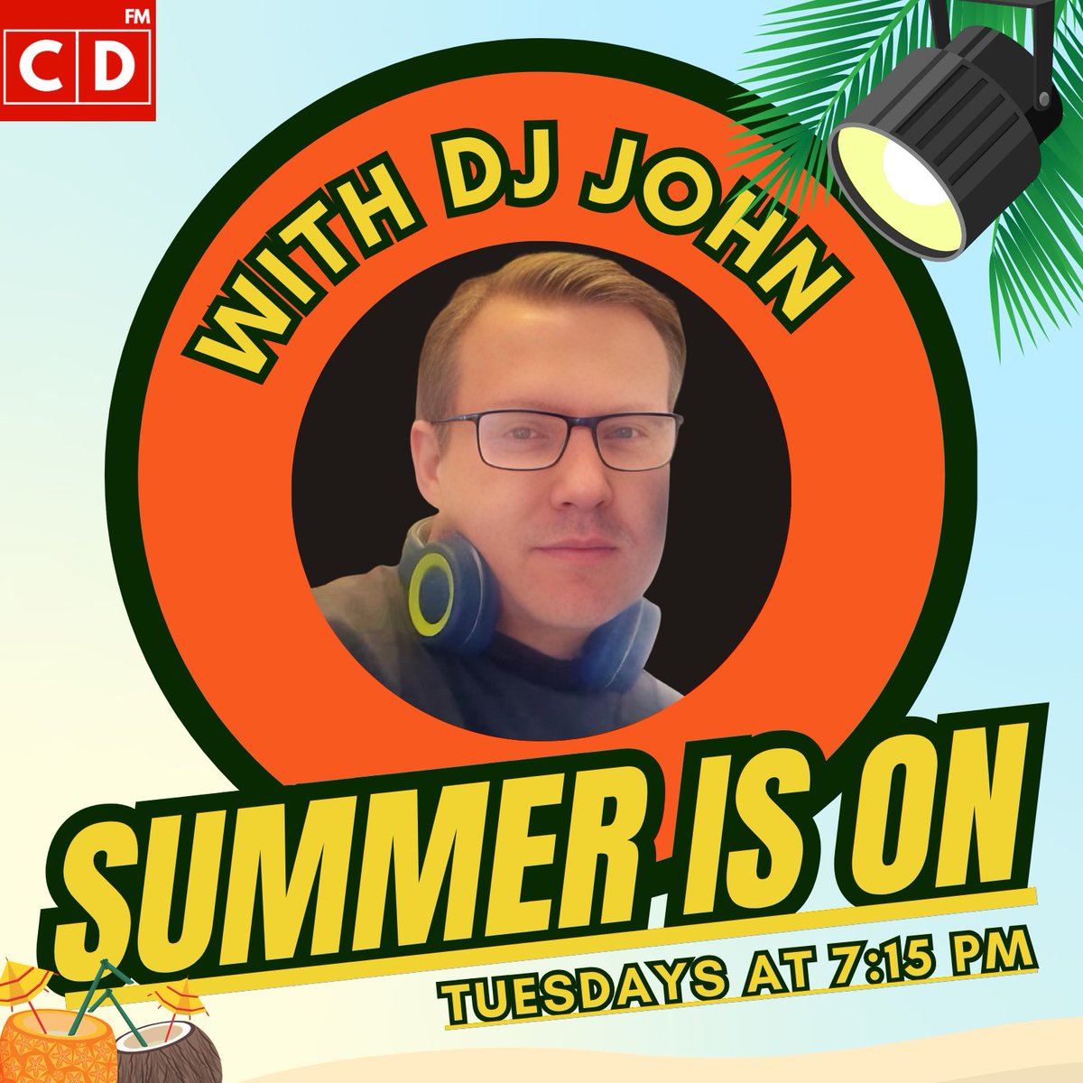Join DJ John tonight at 7:15 pm for another episode of Summer is On! You will find the best summer hits from the ‘00s onwards, travel tips, festival updates and much more; you can’t miss it!☀️🔊🎶🎉