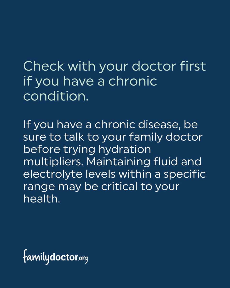 familydoctor's tweet image. Have you been considering trying hydration multipliers? 💦 @aafp’s @ShannonDowlerMD breaks down what you need to know and how to use them properly this summer with @CBSNews! Check it out: cbsn.ws/4lLuTpd