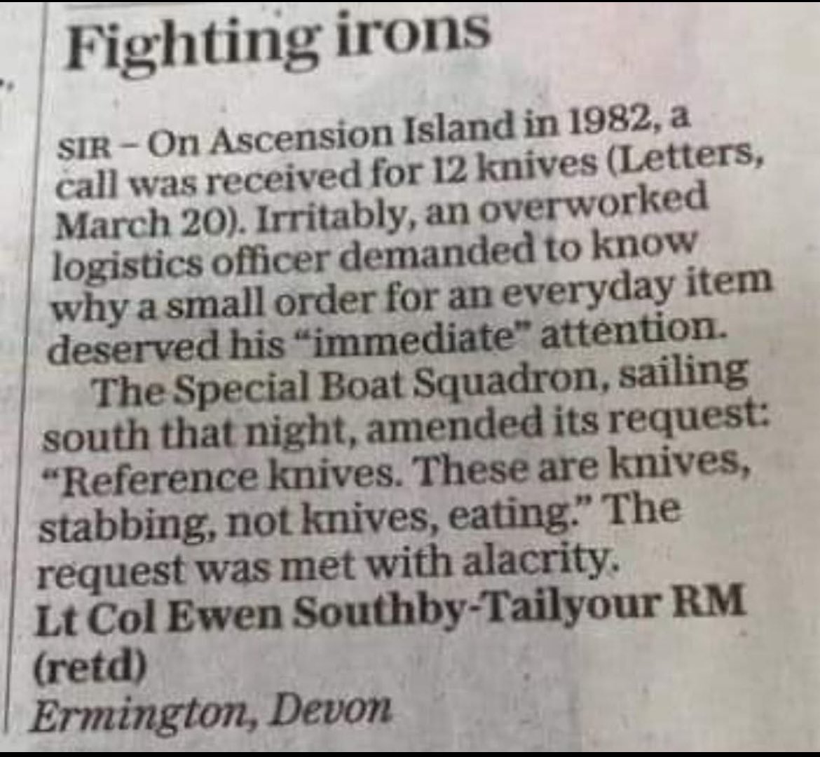 Hoofing request… Knives, for the use of… 😂😂😂 
<a href="/ric_cole/">Ric CoIe 🇬🇧</a>