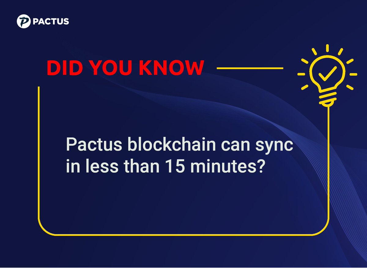 Pactus Blockchain tweet media