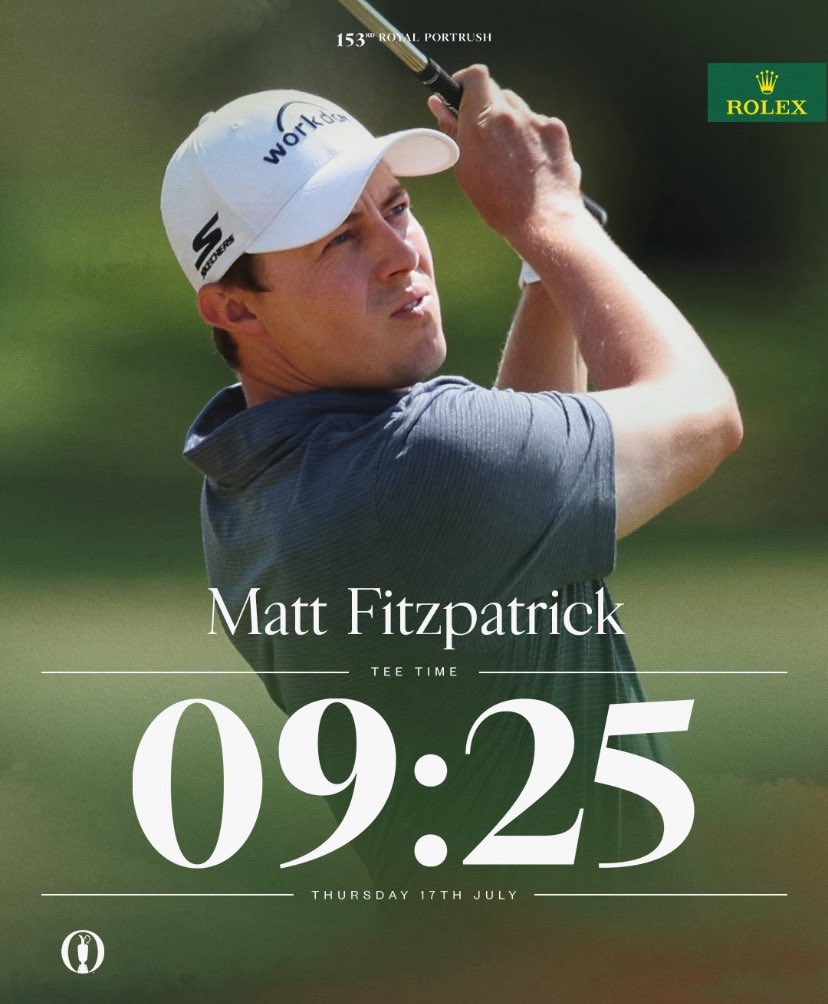 MattFitzLegion's tweet image. #TheOpenChampionship 
#MattFitzpatrick