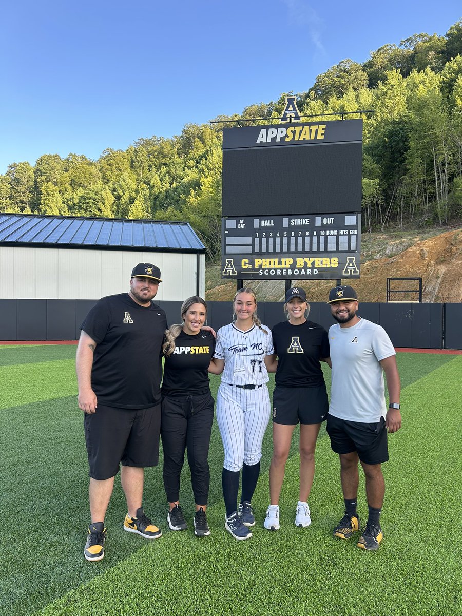 Chloe Wolfenbarger 2027 (@chloe_wolfey77) on Twitter photo Had the best time at the <a href="/AppStateSB/">App State Softball</a> Prospect Camp! So thankful for all the coaches and everything I learned in such a short time. Go App!! 🖤💛
<a href="/whitjones25/">Whitney Jones</a> <a href="/AleeexIbarra/">Ibarra-Fernandez</a> <a href="/MattAlberghini/">Matt Alberghini</a> <a href="/courtney_ogle12/">Courtney Ogle</a> <a href="/teamnc_bowman/">Team North Carolina Bowman</a> Had the best time at the <a href="/AppStateSB/">App State Softball</a> Prospect Camp! So thankful for all the coaches and everything I learned in such a short time. Go App!! 🖤💛
<a href="/whitjones25/">Whitney Jones</a> <a href="/AleeexIbarra/">Ibarra-Fernandez</a> <a href="/MattAlberghini/">Matt Alberghini</a> <a href="/courtney_ogle12/">Courtney Ogle</a> <a href="/teamnc_bowman/">Team North Carolina Bowman</a>