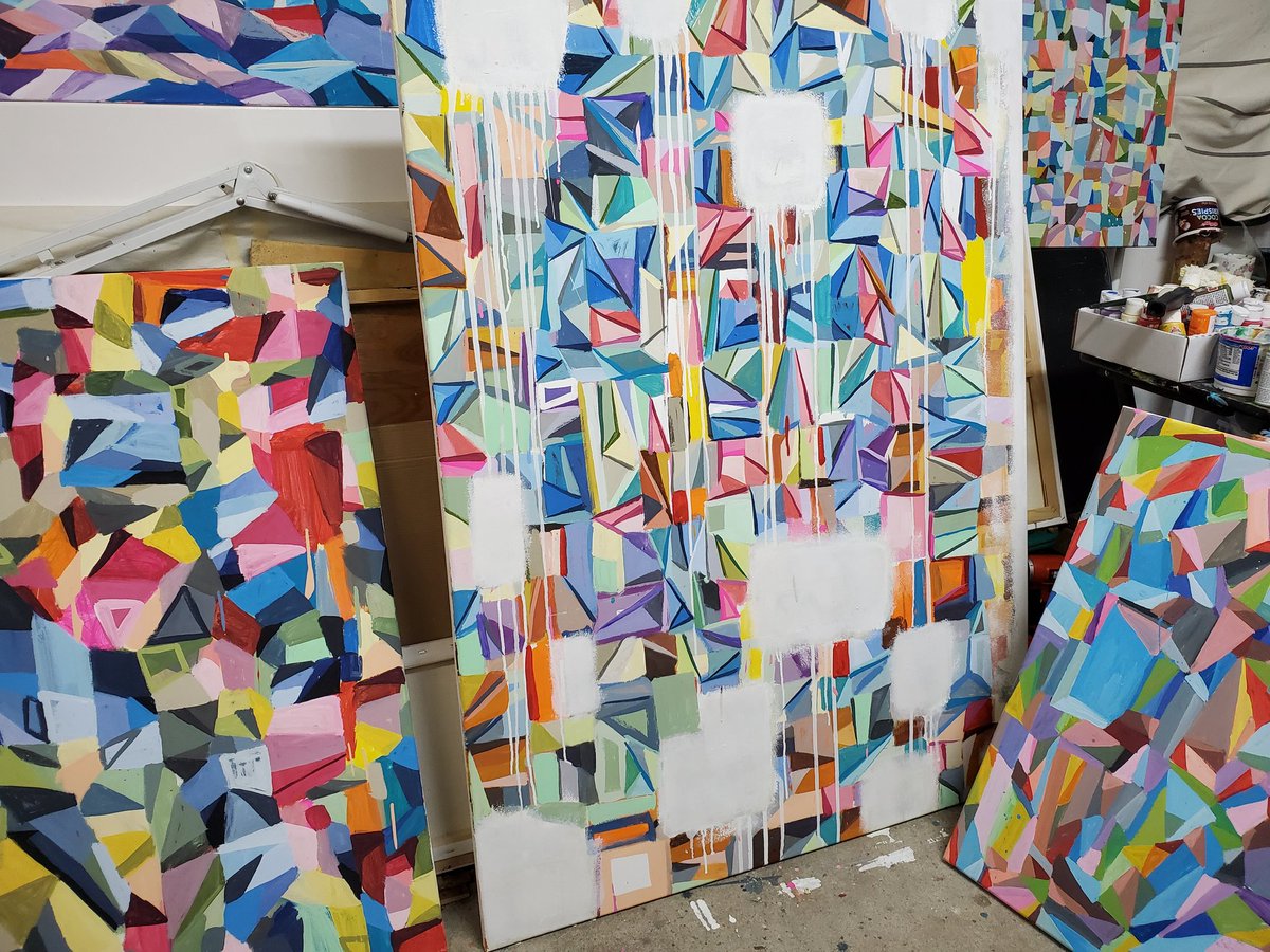 Going through the Geo-Abstract period #LosAngelesabstract