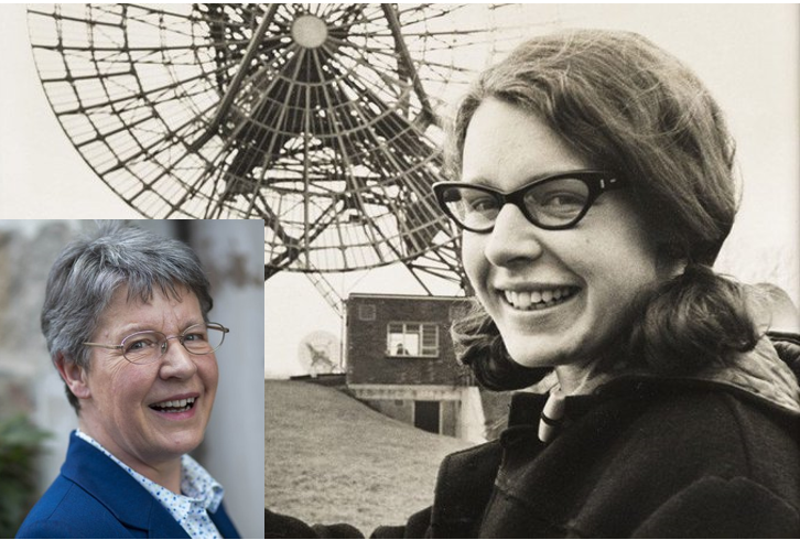 AdmirableWomen's tweet photo. Happy Birthday Jocelyn Bell Burnell🎈 | Astrophysicist, born OTD in 1943.
In 1967, she discovered the first radio pulsars, but the Nobel Prize in Physics for their discovery went to to her thesis supervisor Antony Hewish & to astronomer Martin Ryle. #MatildaEffect #WomenInSTEM https://t.co/tgaQaNsDmk