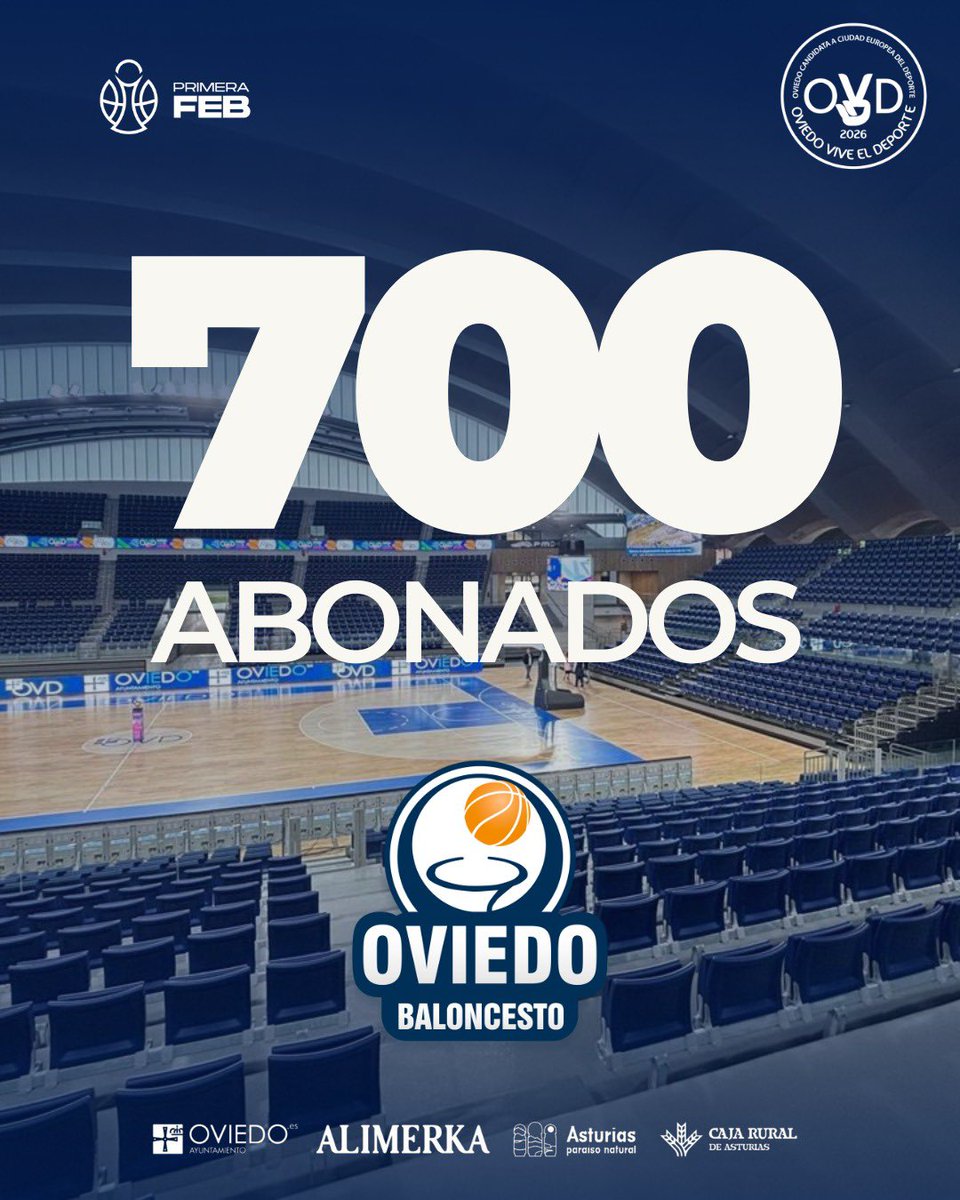 oviedocb's tweet image. 💥 ¡Hay ganas de estrenar el Palacio!
2️⃣ Día de campaña de renovación de abonos y ya somos más de 700.
📝 Más de 340 renovaciones, la mayoría beneficiarias del 2x1.
💙 120 abonados del @RealOviedo en el Anillo Azul.
➕ oviedobaloncesto.com/web/el-balonce…
#alimerkaocb
#yosoyocb