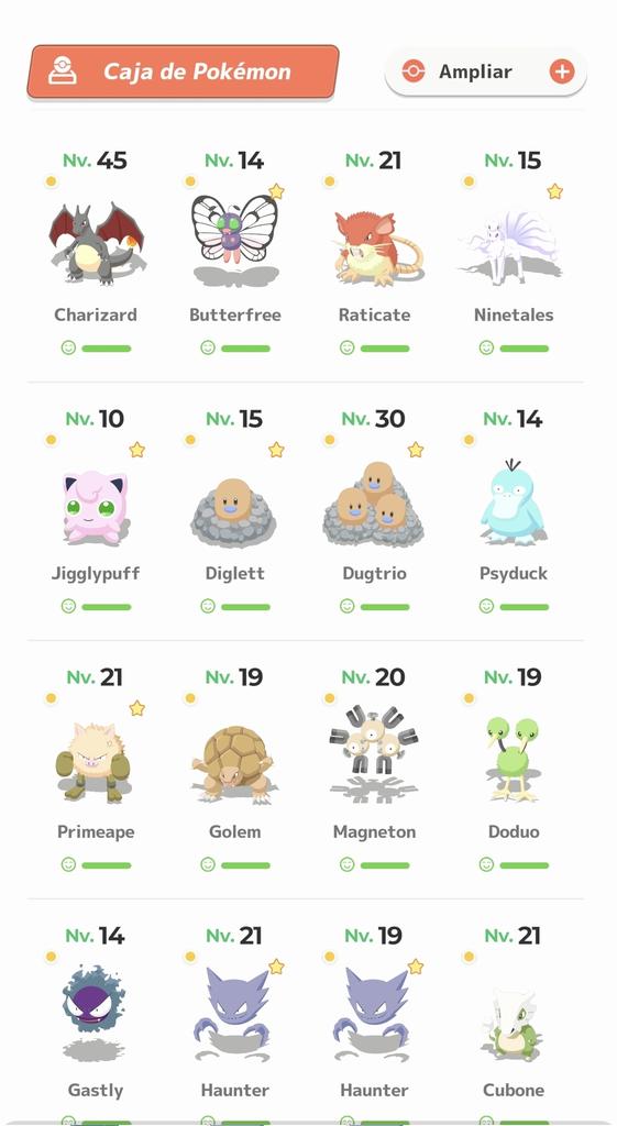 javiersan1704's tweet image. En un año.he obtenido 45 Shinny diferentes #PokemonSleep2nd! #PokemonSleep