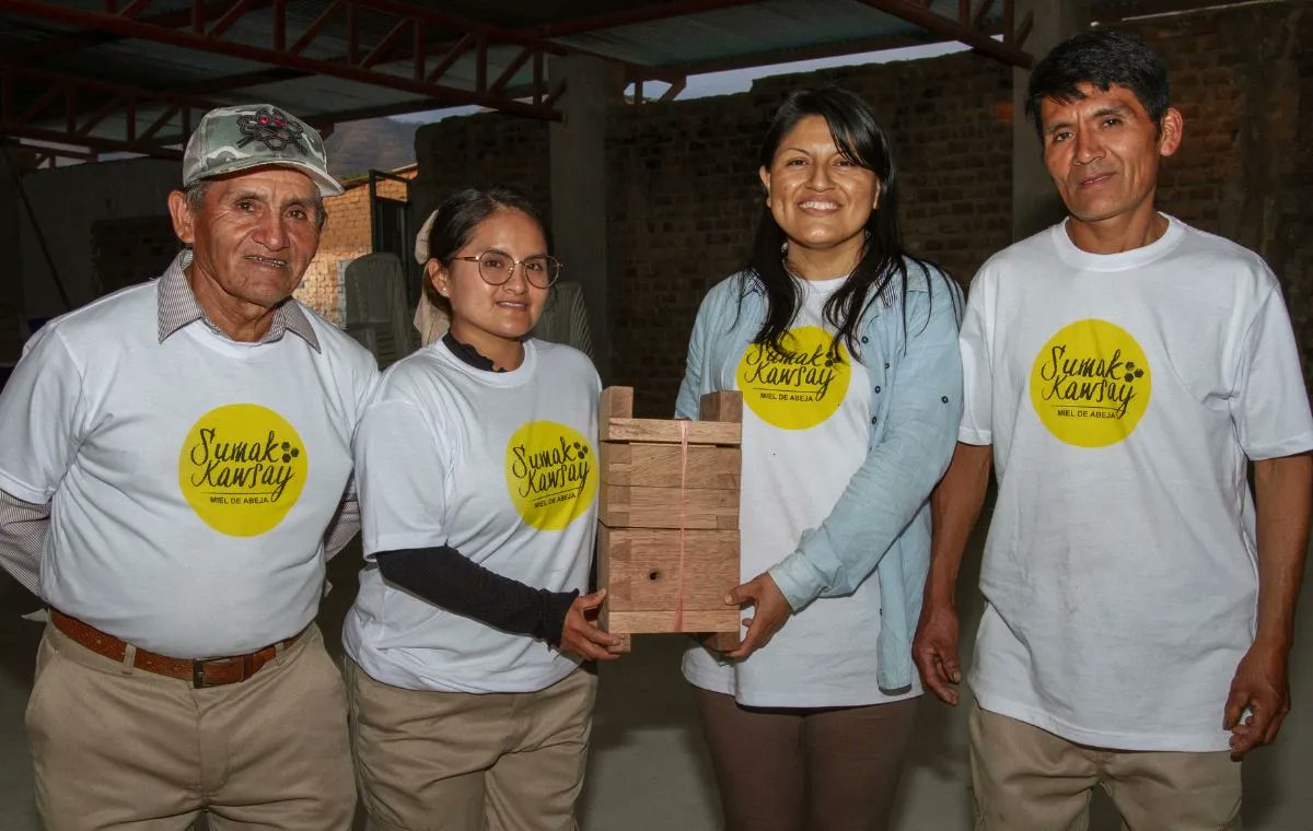 🐝Guardianas de las Abejas Nativas: iniciativa busca empoderar a mujeres a través de la producción de miel sostenible ► bit.ly/44y5hXg

La iniciativa de Sumak Kawsay, trabaja con mujeres campesinas e indígenas como protagonistas de la restauración de ecosistemas.