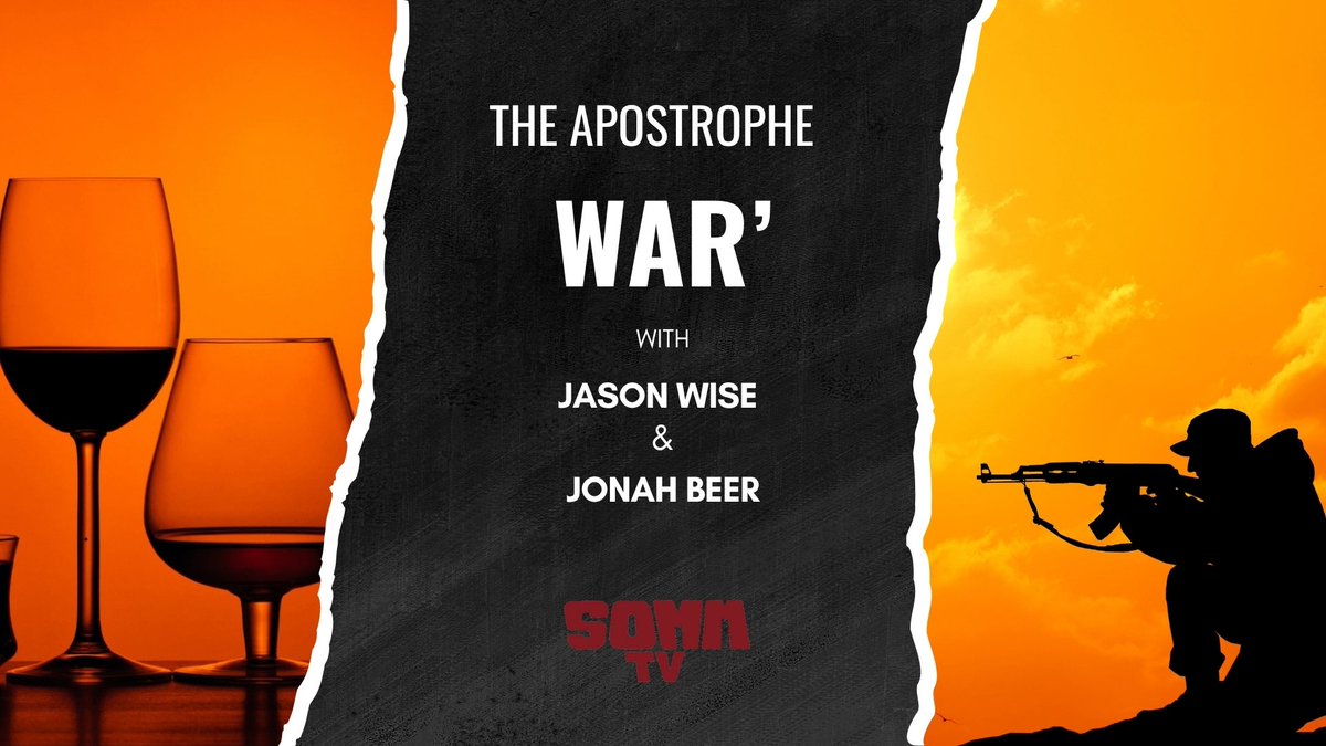 Now streaming on SOMM TV:

A war over a name erupts in Napa and engulfs two winemaker's lives for a decade.  "The Apostrophe war" as it has now come to be called between Stag's Leap wine cellars and Stags' Leap winery.

Watch here: 

sommtv.vhx.tv/videos/the-apo…
