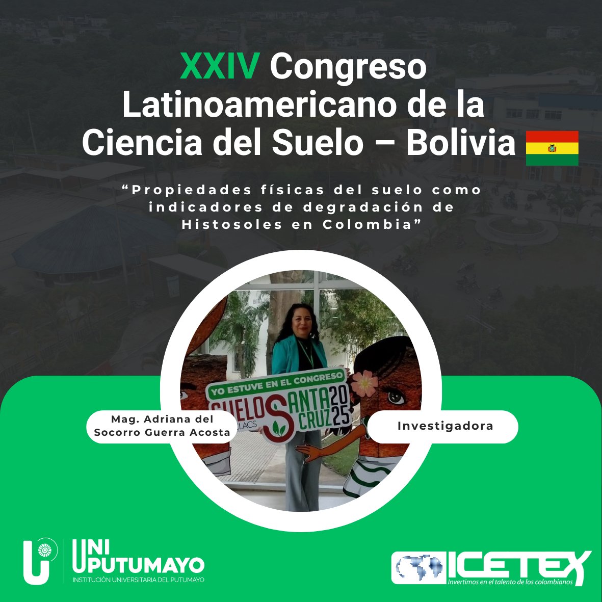 Esta participación, enmarcada dentro de los procesos del Centro de Investigación y Extensión Científica y Tecnológica – CIECYT, se consolida como una estrategia que fortalece la investigación y la internacionalización.

Gracias ICETEX por vincularse a este proceso académico.