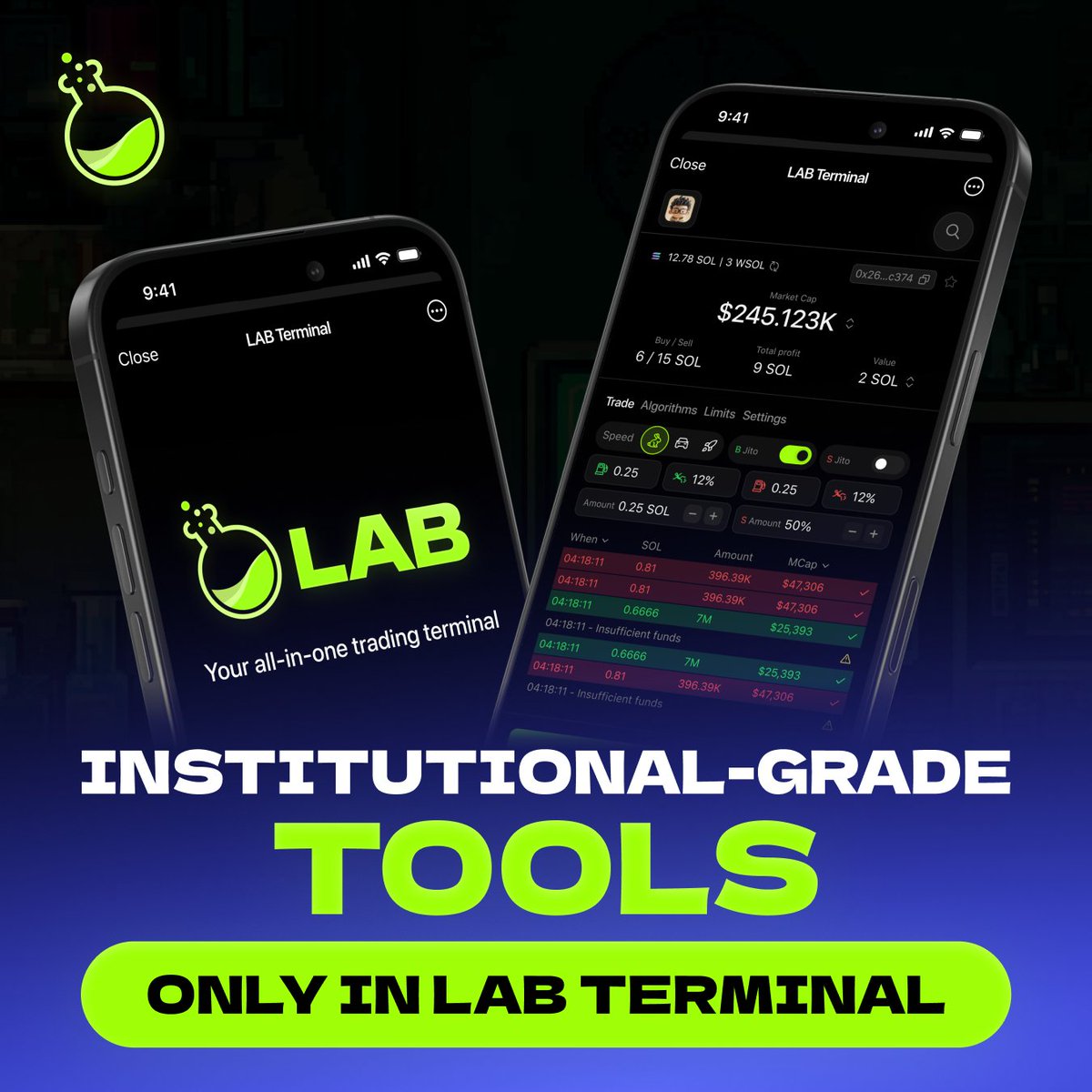 LABtrade_'s tweet image. The LAB Terminal is in motion.

Trade with 50% lower fees, seamless execution, and weekly performance upgrades.

Multi-chain expansion is in motion, built for scale from day one.

Enter now: t.me/LAB_Trading_bot
