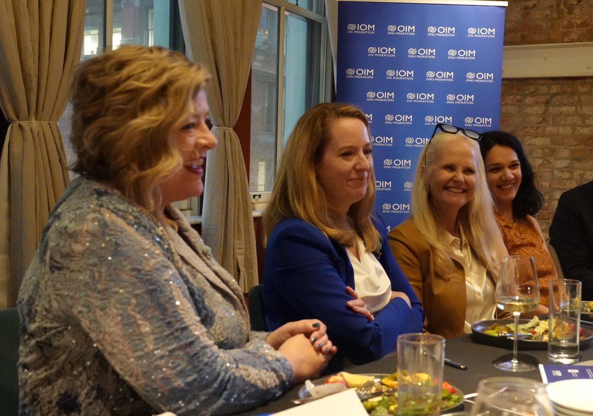 IOMchief's tweet image. Energized by yesterday’s discussion in NYC with private sector leaders, exploring bold, collaborative solutions to the world’s most urgent humanitarian challenges.
Grateful to partner with @USAforIOM to connect impact-driven leaders.