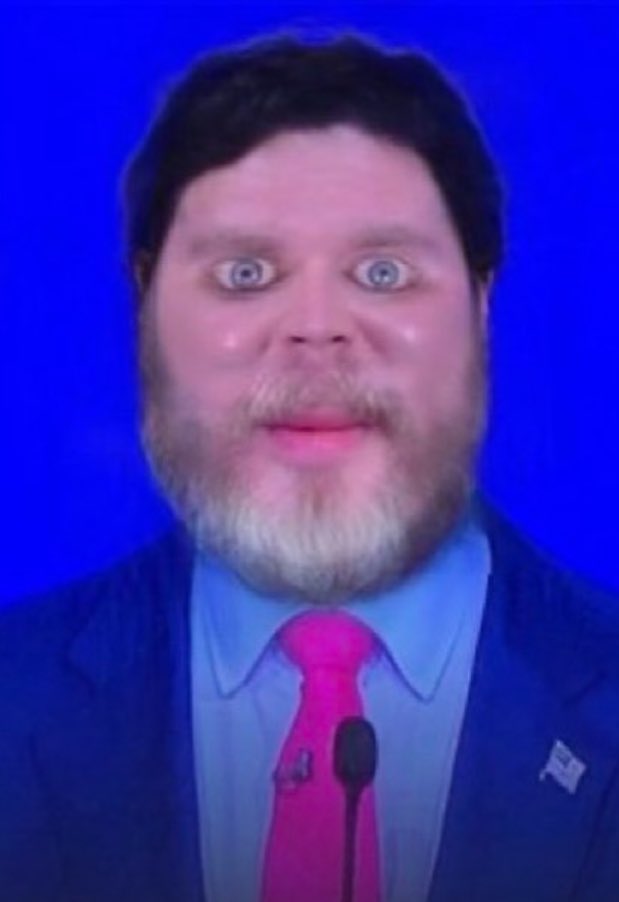 ace_puller's tweet image. The cashier at Trader Joe’s starts making small talk with me about how she just moved to the area and likes my shirt and I’m just staring at her like this with a shopping cart filled exclusively with albacore tuna