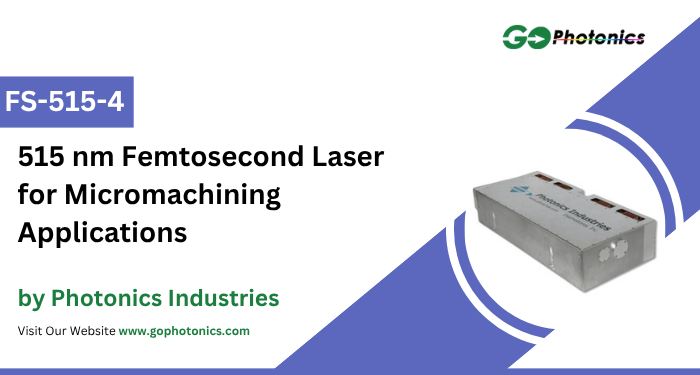 gophotonics's tweet image. The FS-515-4 from Photonics Industries is a Femtosecond Laser that operates at a wavelength of 515 nm.

Click here to Download the Datasheet ow.ly/Y1Iv50WpI4X

#PhotonicsIndustries #femtosecond #Laser #Pulse #micromachining #Featured #Products #photonics #INDUSTRY #Insights