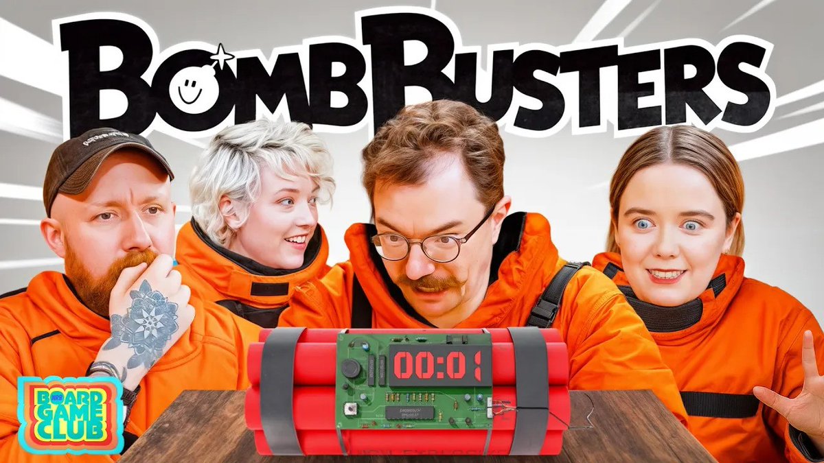 NoRollsBarred_'s tweet image. Will this group of highly put together, never known to unravel, always cool headed people… be able to work together to diffuse a bomb???
Find out now as we play Bomb Busters!
💣 youtu.be/pG2NtJyL6o8 💣