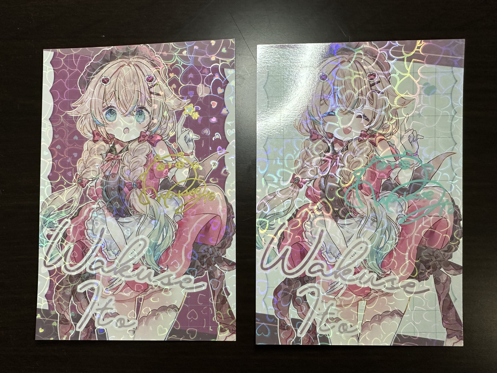 HELLO YELLOW D.W.ニコルズ サイン入り おまけポストカード付き しゅがー on X: 