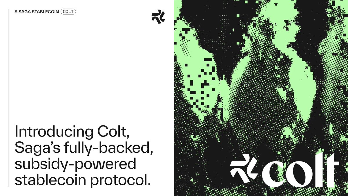 EchoFactsz's tweet photo. π¨JUST INπ¨: COLT LAUNCHES AS DTRINITYβS EVOLUTION ON SAGA, INTRODUCING FULLY-BACKED, YIELD-BEARING STABLECOINS BUILT FOR VELOCITY AND COMPOSABILITY β‘π°
#COLT #DTRINITY #STABLECOINS #SAGA #CRYPTO #DEFI #WEB3 https://t.co/rEhur0TVCu