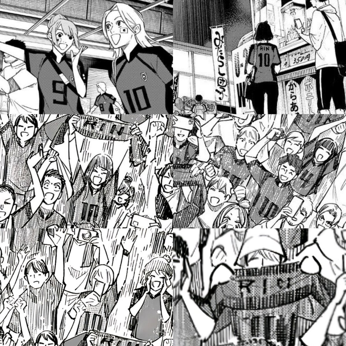 Beautiful people attract beautiful people!!
Rin Itoshi and his Rin Nation are the prettiest