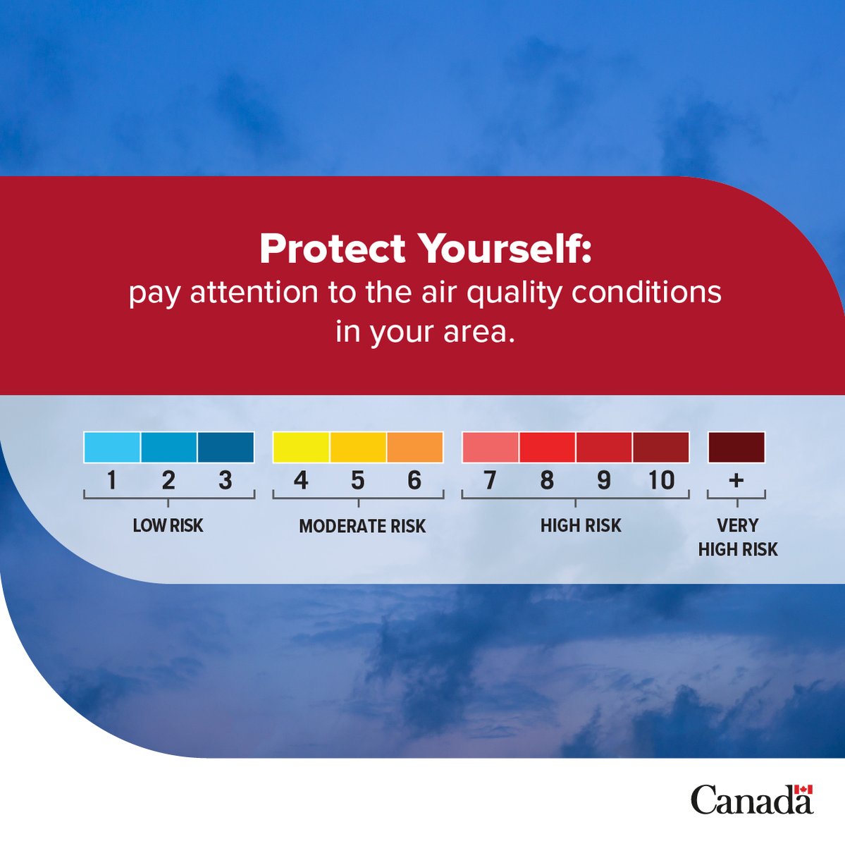environmentca's tweet image. Check the #AirQuality Health Index to find the level of health risk in your area caused by #wildfire #smoke: ow.ly/uvio50Wq2b6
Forecasts are issued twice a day, and current conditions are updated hourly.
#StaySafe