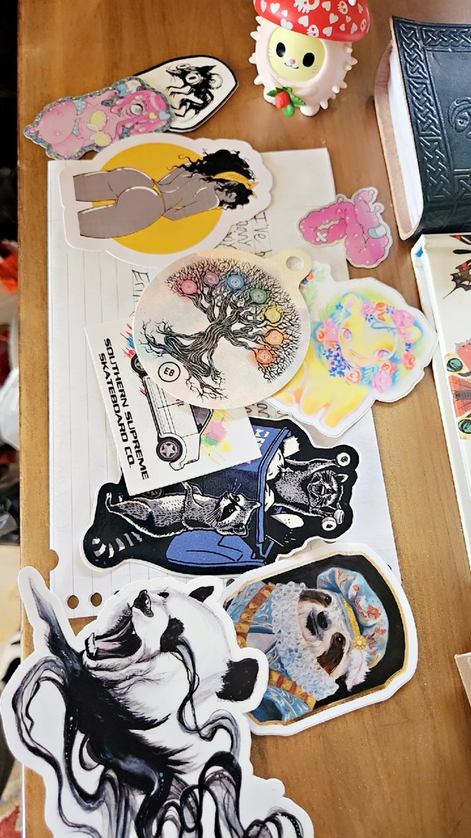 Got some mail from <a href="/aries_fireborn/">Aries_Fireborn</a>!!! 🤩🤩🤩

LOOK HOW ADORABLE!!! I appreciate this so much, you've made my day. I especially love the mushroom bunny with a hedgehog on its lil head. 🥹 thank you. ❤️

If you would like to send me mail, send to-
Po box 294 Bloomington ID 83223
😘
