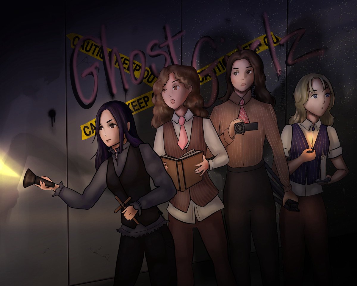 misfitclover (@misfitcloversmc) on Twitter photo <a href="/Heulandite20/">Heulandite</a> made some amazing art of the Ghost Girls!! From left to right we’ve got myself, <a href="/SateNoodle/">SateNoodle</a> <a href="/itsphysicsjim/">Jim 🌈</a> and then <a href="/Heulandite20/">Heulandite</a> !!
Completely obsessed with this amazing artwork!
Also, you can catch us live over on twitch rn! twitch.tv/misfitclover <a href="/Heulandite20/">Heulandite</a> made some amazing art of the Ghost Girls!! From left to right we’ve got myself, <a href="/SateNoodle/">SateNoodle</a> <a href="/itsphysicsjim/">Jim 🌈</a> and then <a href="/Heulandite20/">Heulandite</a> !!
Completely obsessed with this amazing artwork!
Also, you can catch us live over on twitch rn! twitch.tv/misfitclover