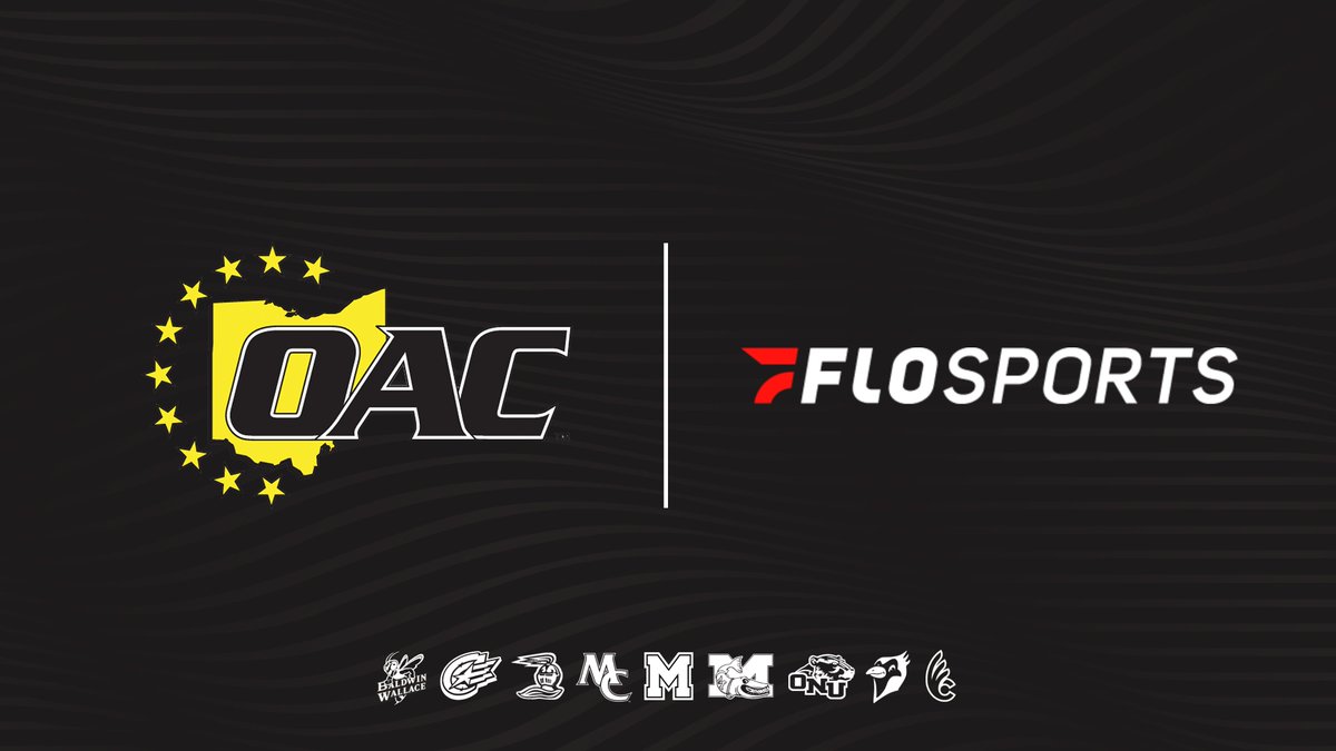 OHAthleticConf's tweet image. FloSports and the Ohio Athletic Conference have entered into an exclusive five-year media rights agreement that will begin in the fall of 2025, bringing nine universities to the FloCollege platform.
Full Release: oac.org/x/r7eje
#OAC | @flosports | @FloCollege
