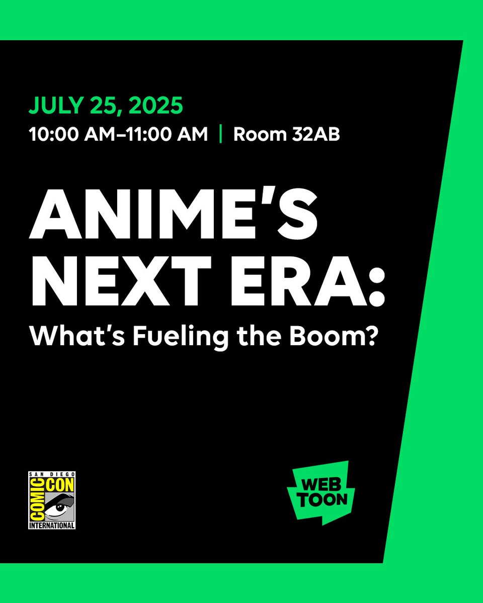 webtoonofficial's tweet image. Big announcements and first looks coming soon to 3️⃣ #SDCC2025 panels. Sit down with @darkhorsecomics, @idwpublishing, and more to learn what's coming next!
Don't miss an exclusive First Look at #OmnscientReaderTheProphecy.
1️⃣ FROM PAGE TO PIXEL: Legendary Comics for a New…