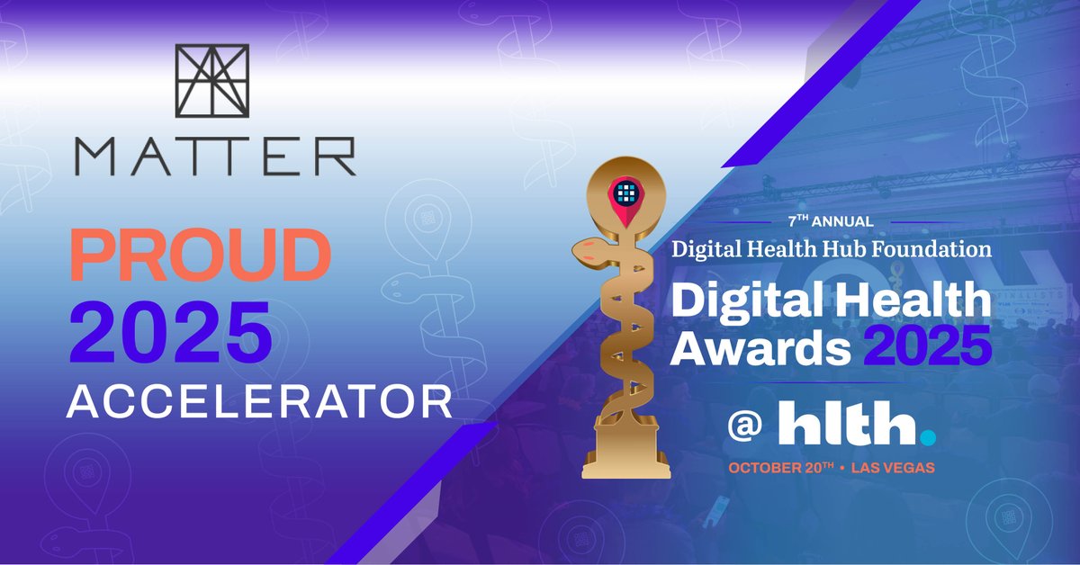🚀 Calling all healthcare innovators! Don't miss this opportunity to apply for the 7th Annual Digital Health Hub Foundation: Digital Health Awards at HLTH USA! Applications are due Thursday, July 31. 

👉 Apply now: bit.ly/3UfdZn2

#DigitalHealth #DigitalHealthAwards25