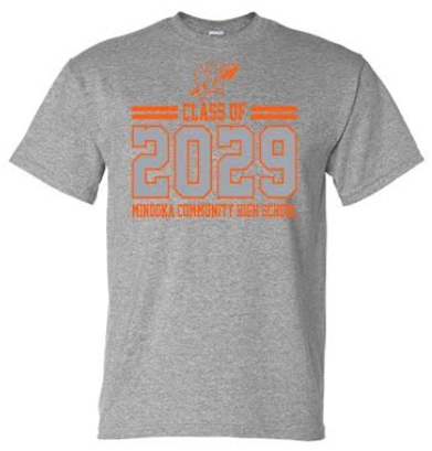 As Walk Your Way day approaches, freshmen students should pick up their Class of 2029 t-shirt at South Campus on August 5th. Then, be sure to wear this shirt to Freshmen Experience on August 6th for a special photo opportunity!