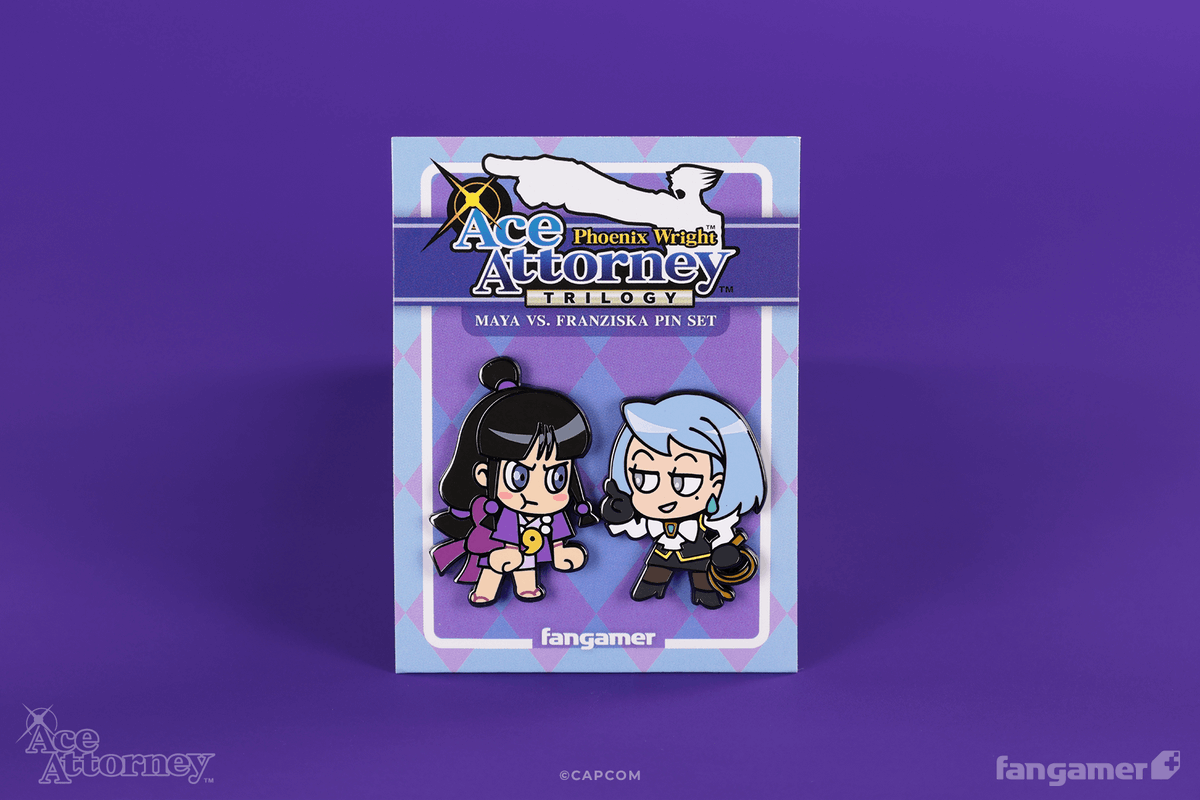 Fangamer's tweet image. Do you want to know the secret of our Magic Bag?
It’s brand-new and available now in our Ace Attorney collection, along with the Crime Scene throw blanket and much more: fanga.me/r/magic-bag-an…