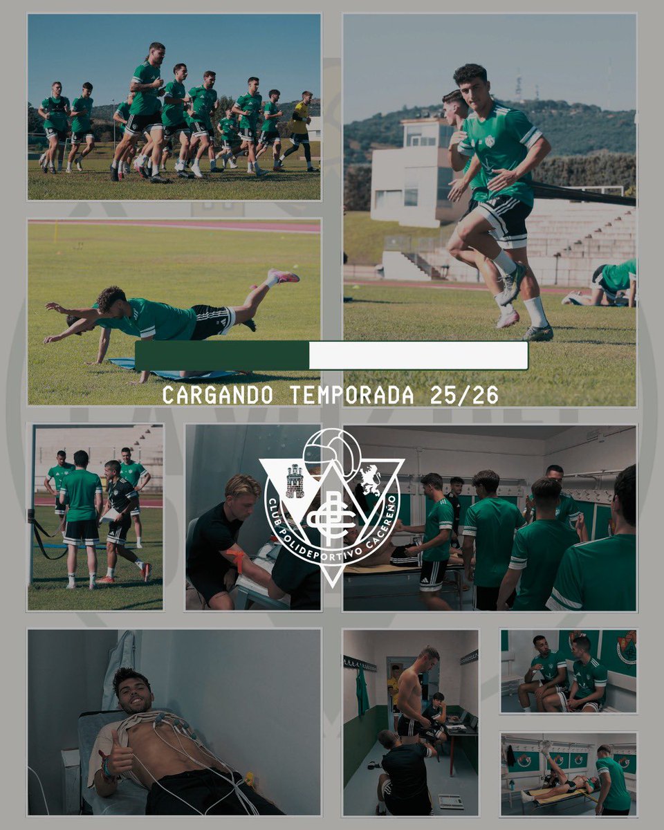 DecanoEX's tweet image. 47 dias para que comience a rodar el balón.
Presentaciones, reconocimientos médicos y los primeros entrenamientos 💚
EMPIEZA LA CUENTA ATRÁS @CPCacerenoSAD