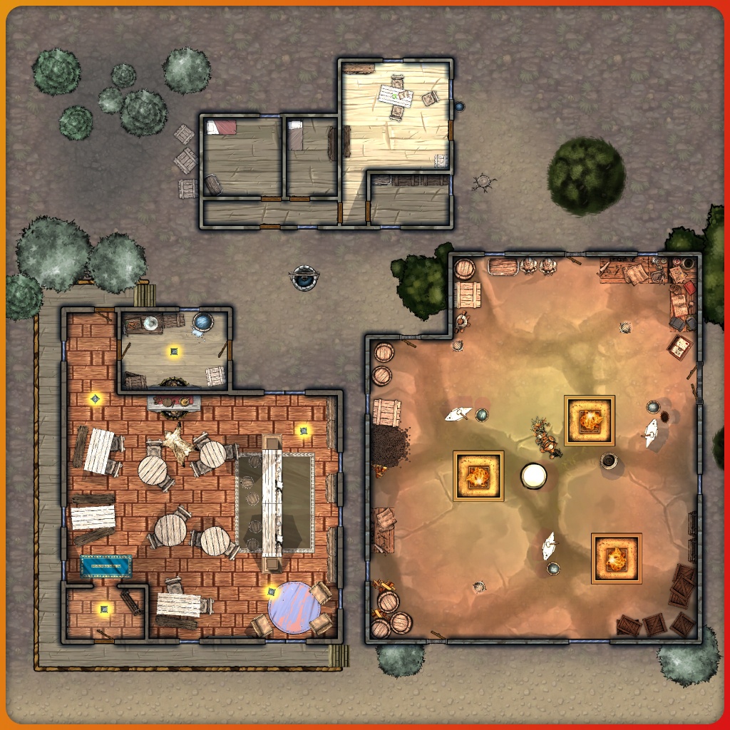 🗺️ "Khonnir's House" by SheenaTiger

Download this map for free ⬇️
dungeonfog.com/hub/u/sheena-t…

#dungeonmaster #rpg #battlemap #maps #pathfinder #gods #khonnir