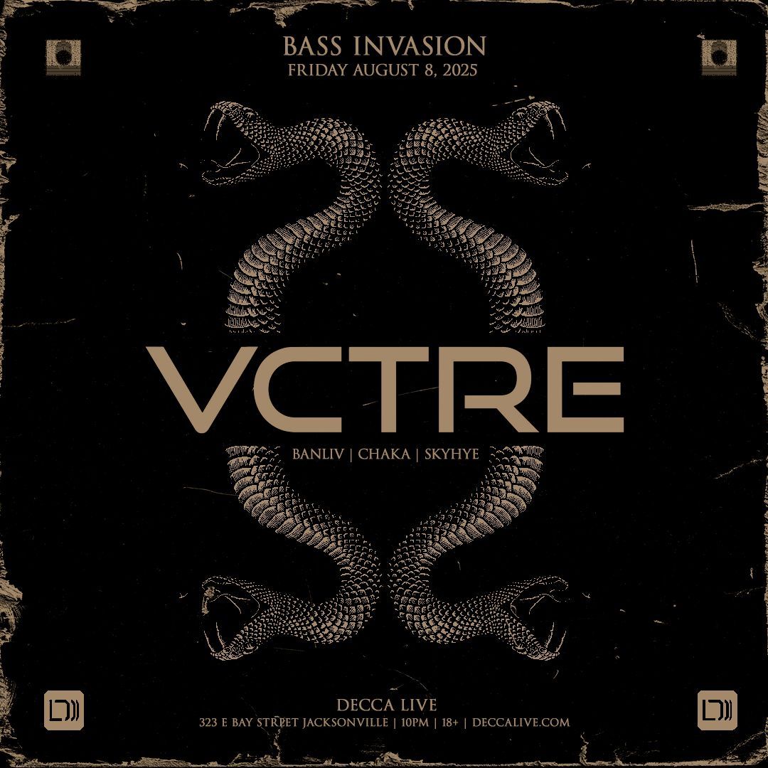 Introducing BASS INVASION! Join us for our first event on August 8th with <a href="/VCTRE_/">VCTRE</a>  BANLIV, CHAKA, &amp; SKYHYE! RSVP now for free entry before 11pm 

eventbrite.com/e/bass-invasio…