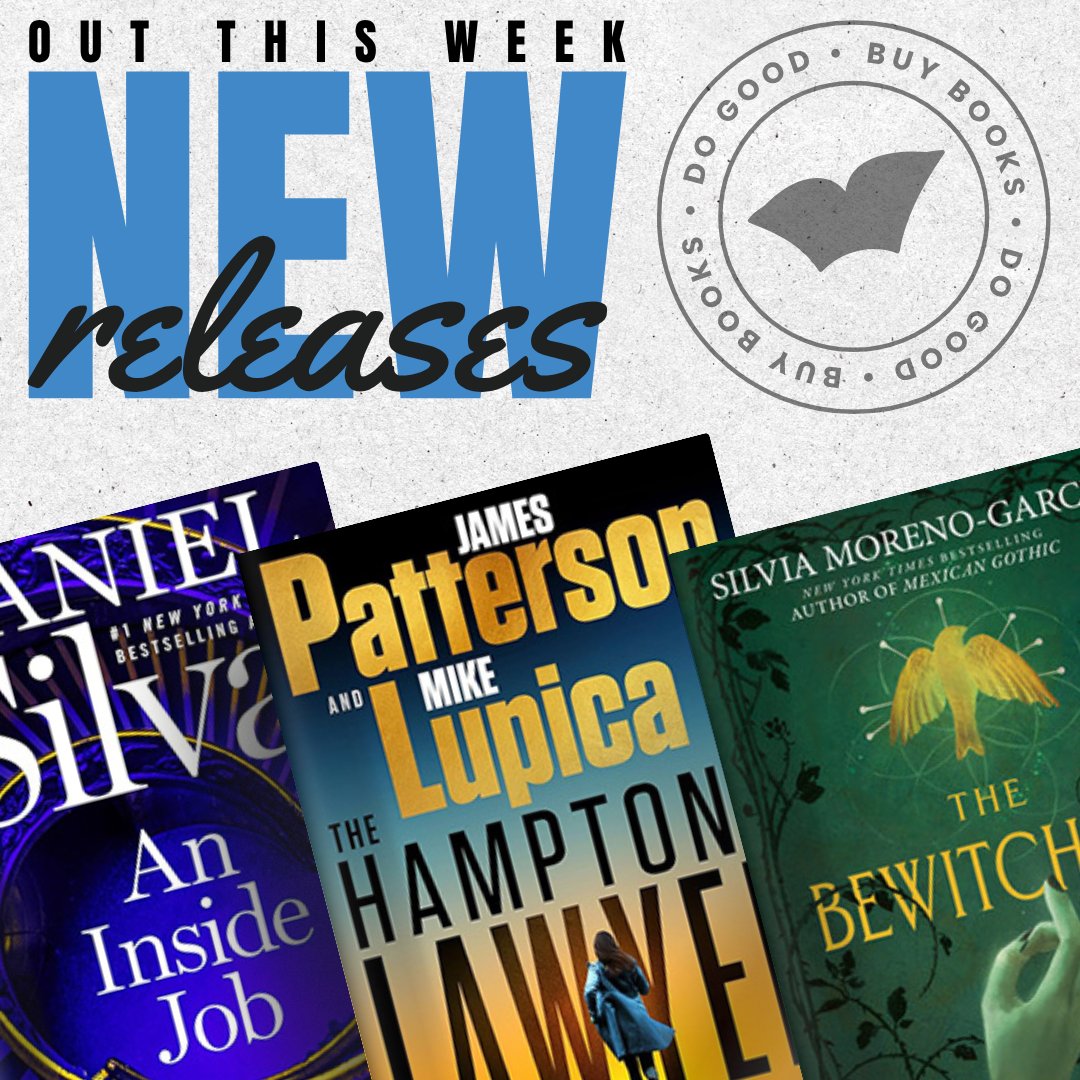BWBooks's tweet image. From dark magic to dark motives, there's something new for everyone this week!
Treat your shelf → bit.ly/BWBNR
#betterworldbooks #buybooksdogood #newreleases #newbooks #booksbooksbooks