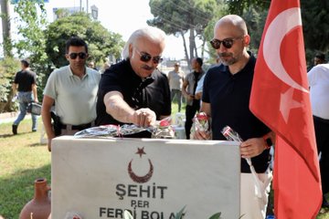 Kaymakam Ali Akça, 15 Temmuz’u Söke Şehitliğinde Anıdı