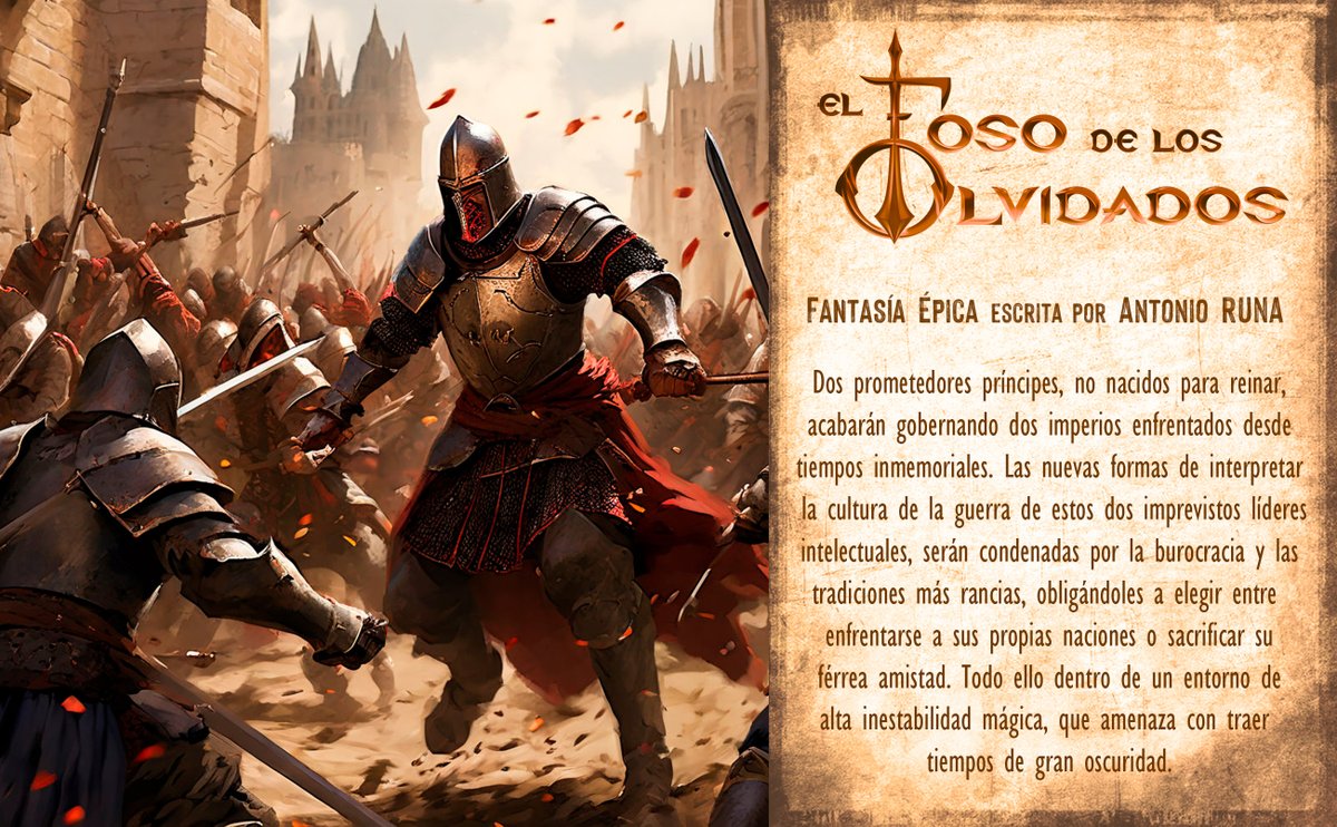 antonio_runa's tweet image. Ya está disponible el audiolibro de El Foso de los Olvidados: audible.es/pd/El-Foso-de-…