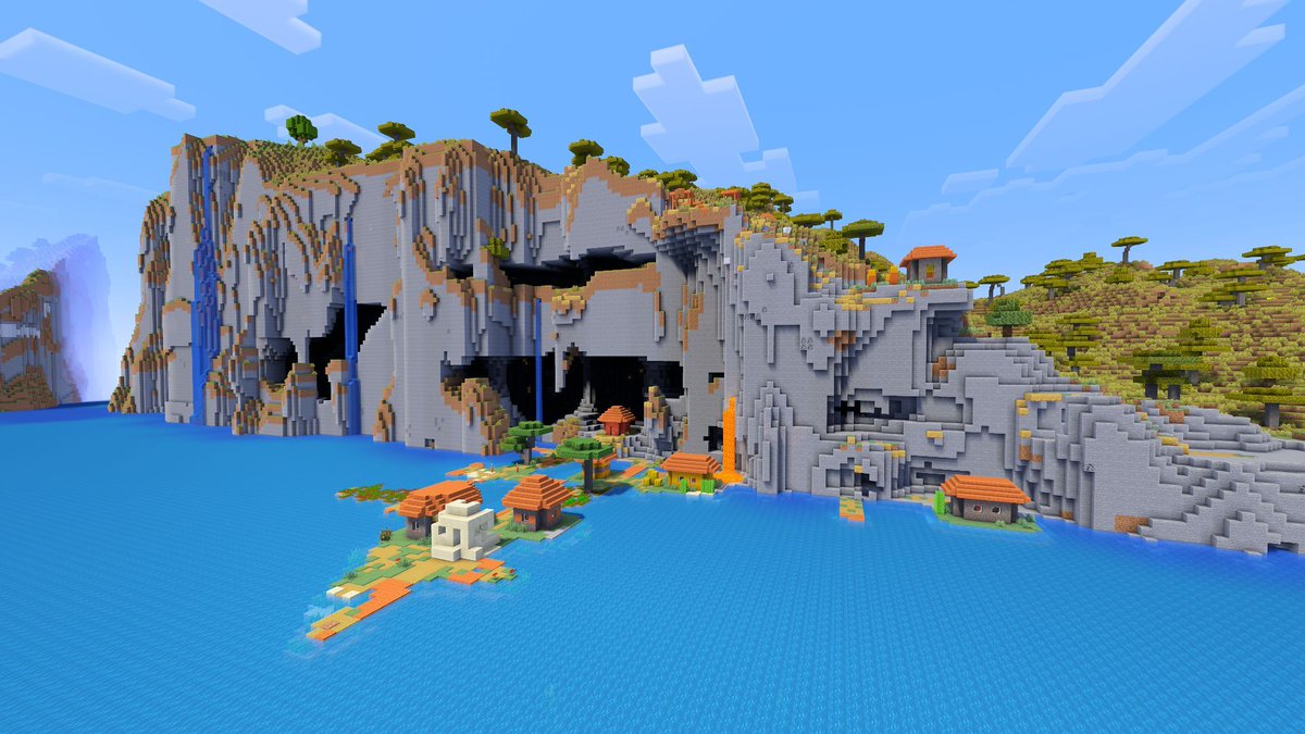 Minecraft is the best.

Seed: 1237940046 

Found on #Minecraft Java Edition 1.21.7