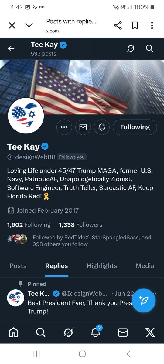 Let's boost this US Navy Veteran please give <a href="/IdesignWeb88/">Tee Kay</a> a follow, repost 💪🫶💥💯🇺🇸🫡