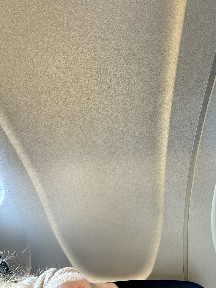 pluginbabygrl's tweet photo. @Delta Two reasons I pay extra for Comfort +. One, so I can have a guaranteed starboard window seat. Two, so I can have an actual window to see out of. Five minutes before my flight I’m port side with this..  I want my money back. https://t.co/zGZL968i8b