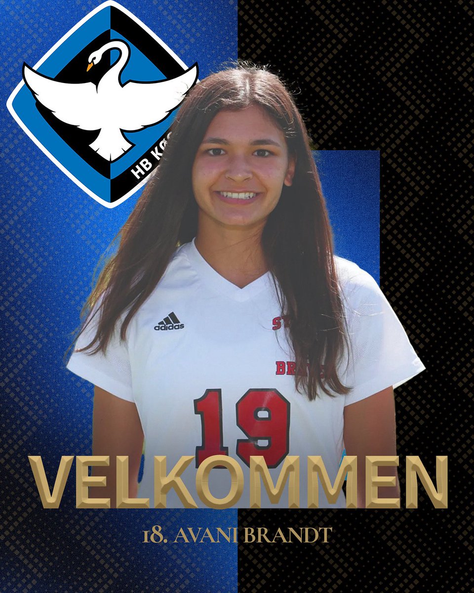 𝐖𝐄𝐋𝐂𝐎𝐌𝐄 𝐀𝐕𝐀𝐍𝐈!🔥

HB Køge Women har hentet den 21-årige forsvarsspiller Avani Brandt, der senest har spillet for Stanford University, og som også har været en del af Kansas City Currents andethold💪

Avani tilslutter sig truppen, når holdet rejser til Kansas City🙌