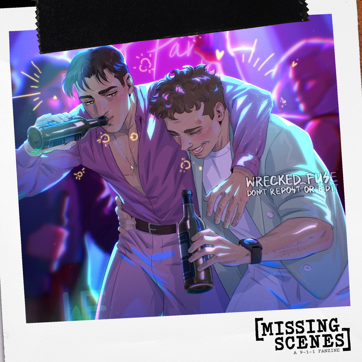 911MSZine's tweet image. Our next guest artist is wrecked_fuse! They can be found on instagram and twitter with the same handle.
Keep an eye out for a special announcement tomorrow...
🔥 ARTIST: forms.gle/uy2dtcDvMFCBWx…
🔥 WRITER: forms.gle/GesZvq954WGx4Q…
🔥 INFO: missingscenes.carrd.co