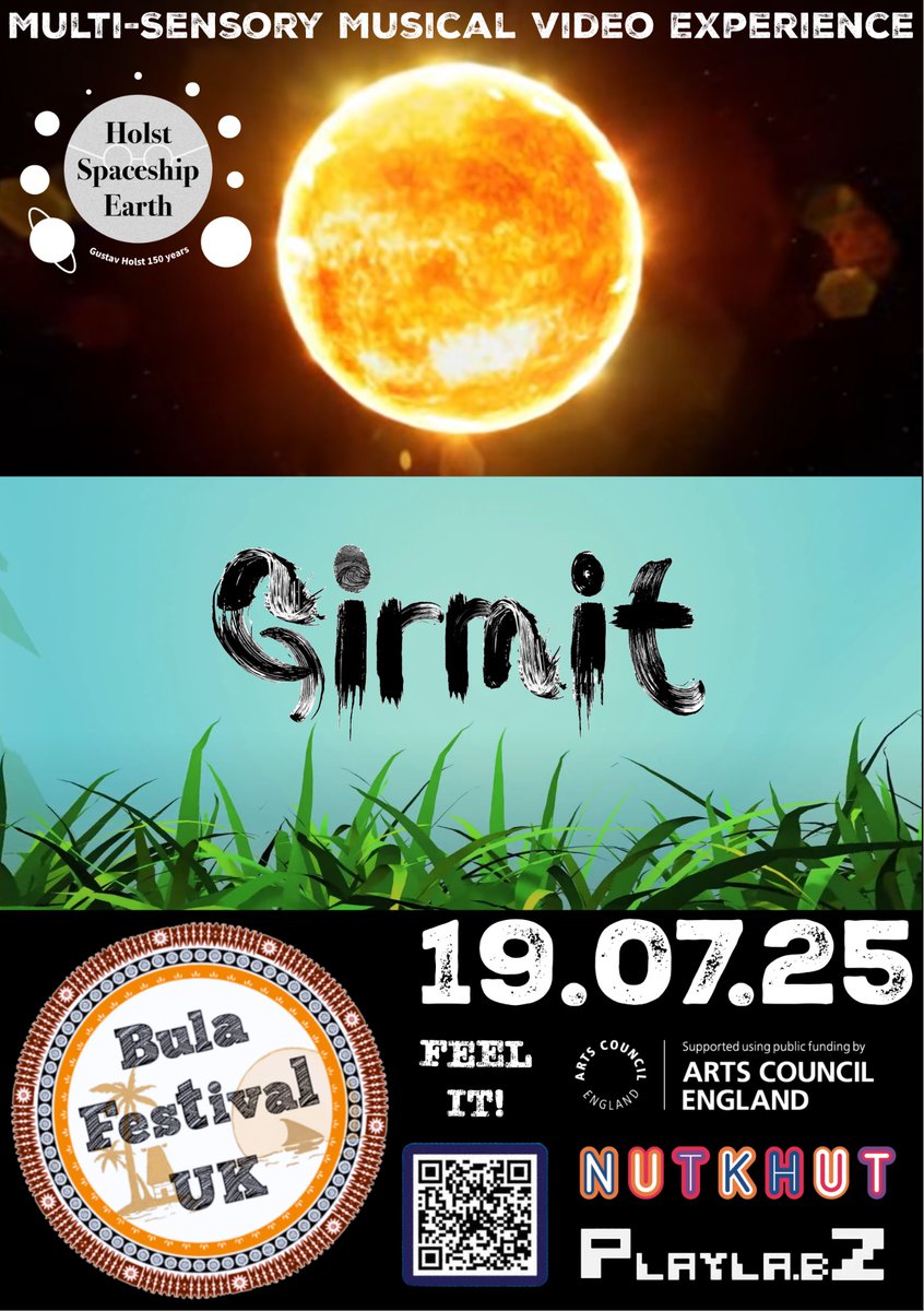 jamesemarks's tweet photo. “Future learning should no longer be 2 dimensional” @MozillaFestival
A mind expanding double bill of multi-award winning, multi-sensory musical video experiences - journey across outer & inner universes at Bula Festival 2025
#BulaFest #LetsCreate #Girmit #TransitOfVenus #FeelIt https://t.co/4tGYfqZZhf