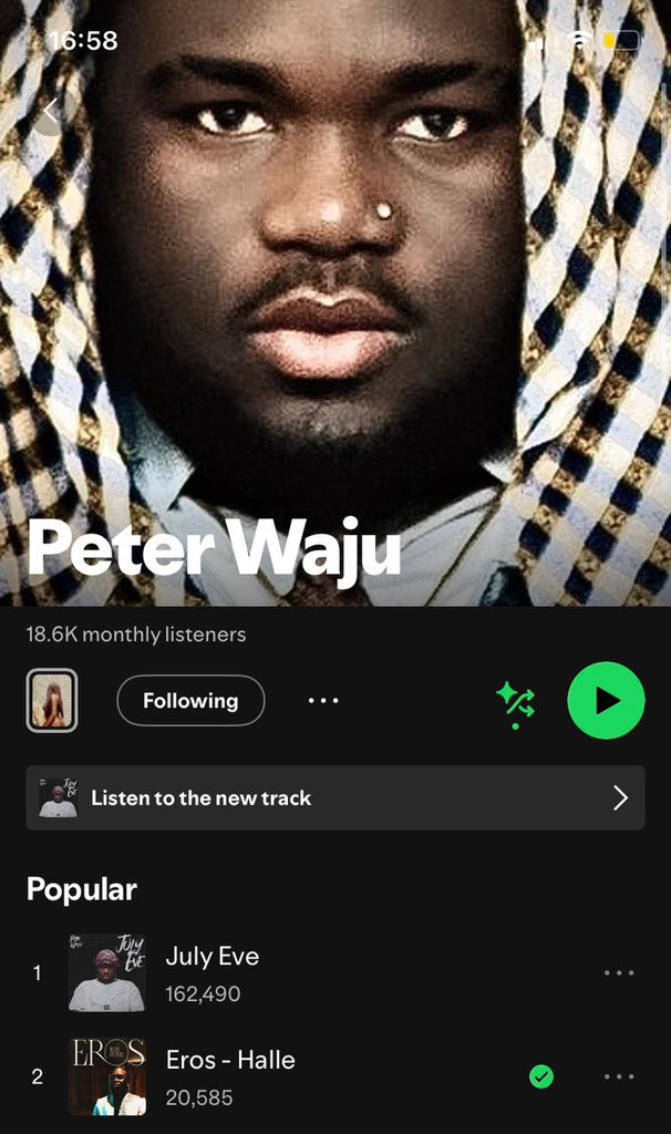 πππ²ππ π (@hayce30bg) on Twitter photo Lmao I played <a href="/bigbigwaju/">Peter Waju</a> songs for one of my girl here today and she don already fell in love with himπβ€οΈ Lmao I played <a href="/bigbigwaju/">Peter Waju</a> songs for one of my girl here today and she don already fell in love with himπβ€οΈ