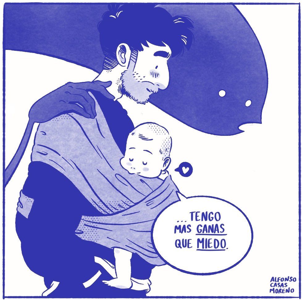 En el largo camino de la adopción he acumulado muchos miedos, pero ahora que estás aquí, pueden las ganas ❤️‍🩹
