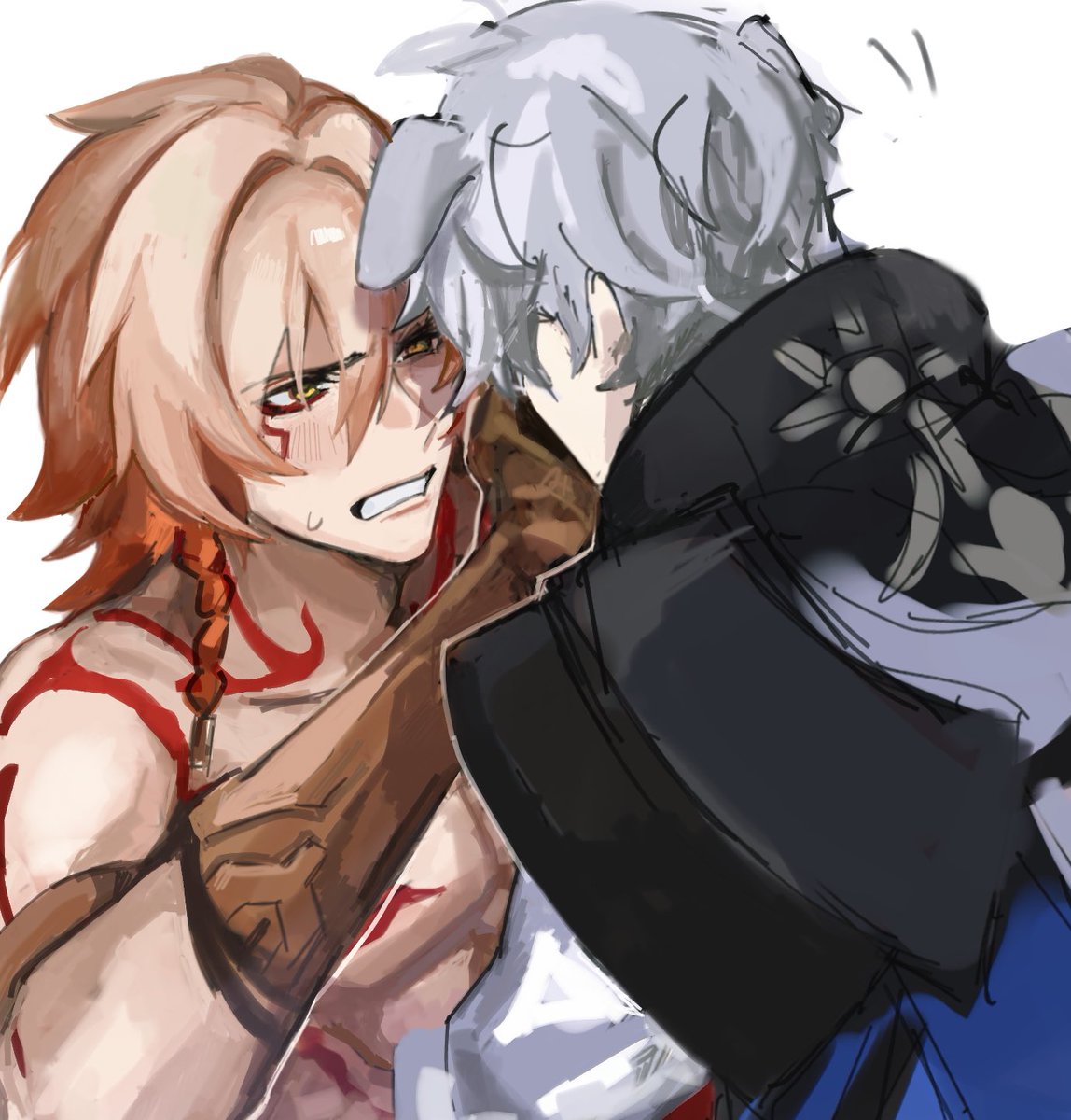 moni13675's tweet image. #phaidei ラフ