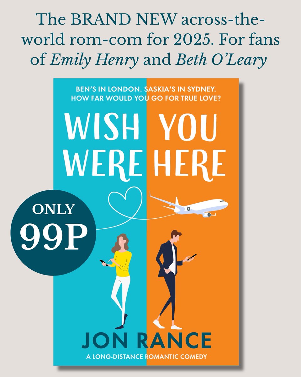JRance75's tweet image. How far would you go for true love?
My new novel, WISH YOU WERE HERE, is available for pre-order now!
shorturl.at/PoErP