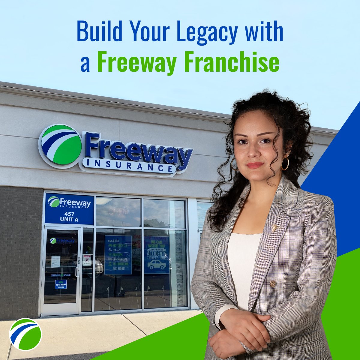 Freeway_Ins's tweet image. Own your time, grow your income, and lead with purpose. Start your entrepreneurial success story with Freeway on our website now: freewayfranchise.com