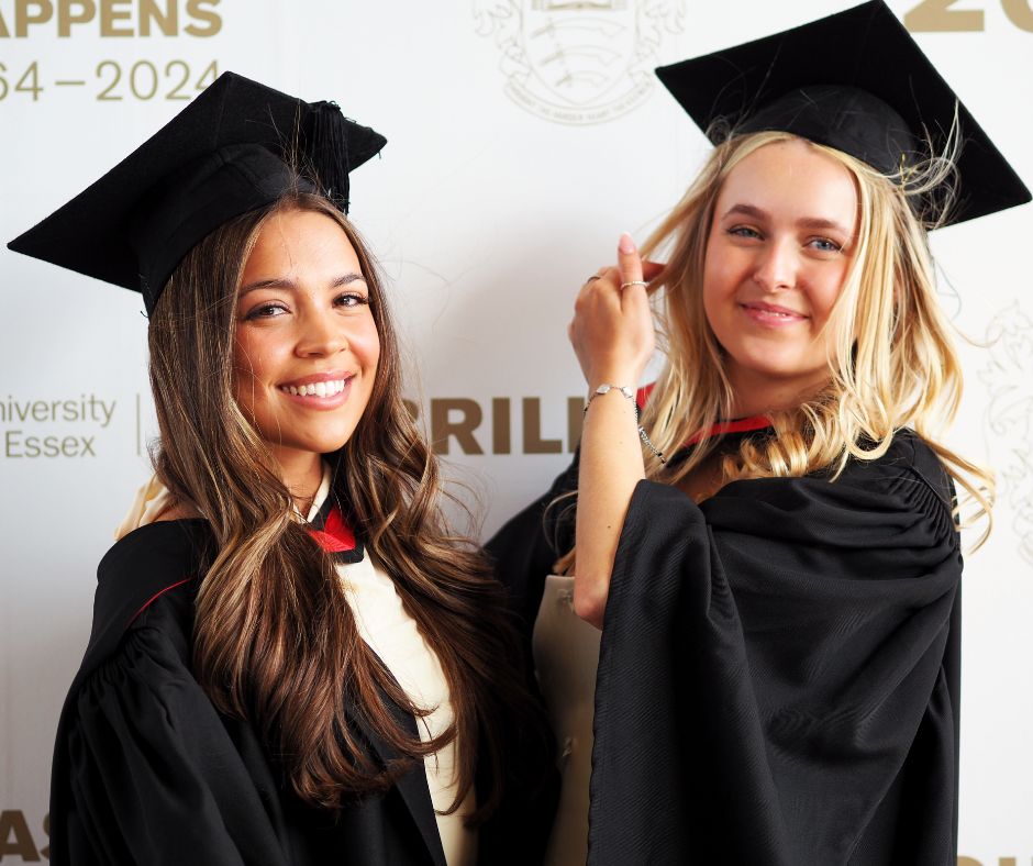 Uni_of_Essex's tweet image. Day 1 of Summer #EssexGraduation has transformed our campus into a place full of love, joy and celebration.
We're so proud of all of our class of 2025.
You can find more photos from today here: brnw.ch/21wUapr