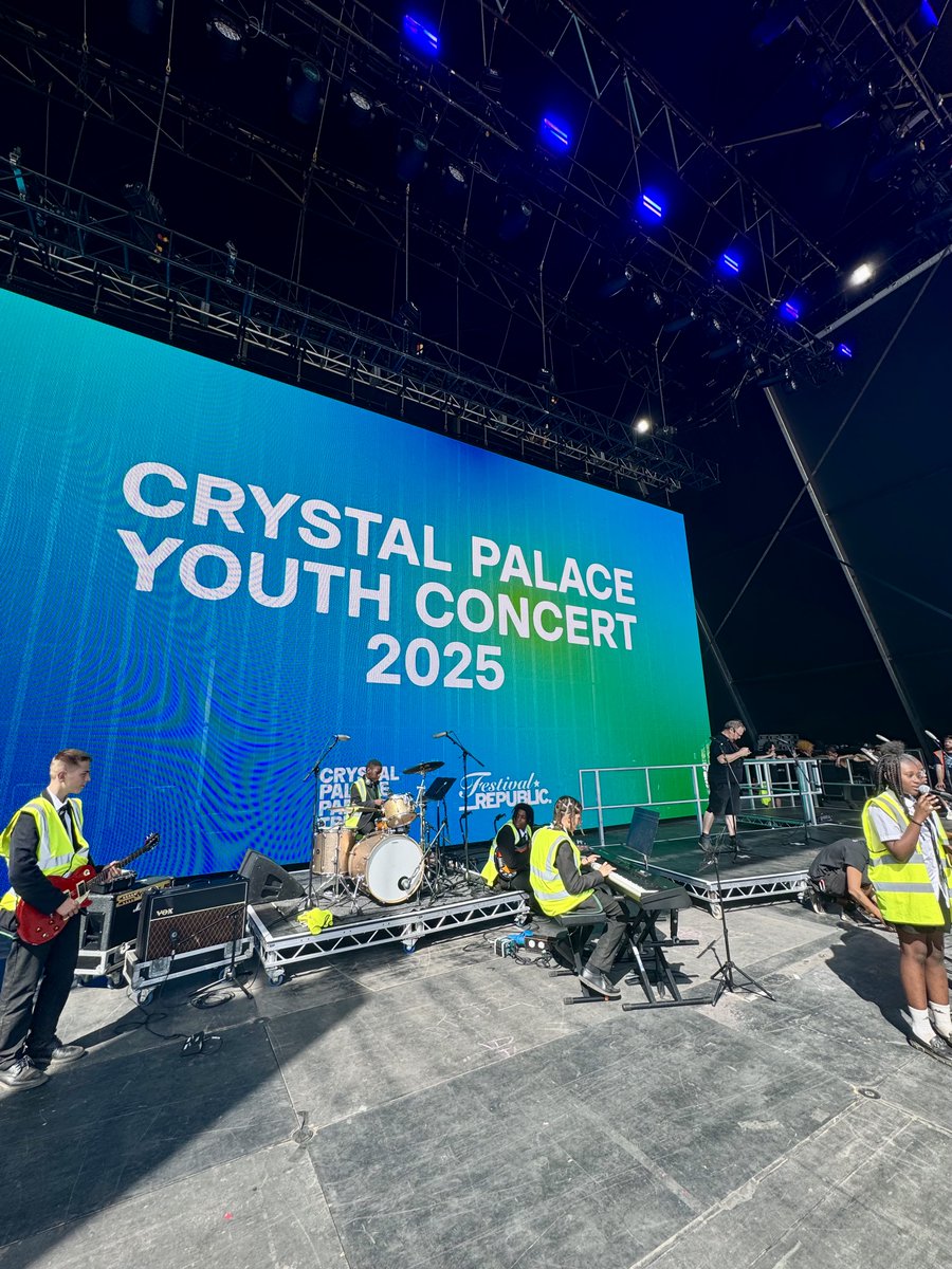 @hcacp (@hcacp) on Twitter photo Our KS3 band 'The Unknowns' performed to a sold out crowd at the Crystal Palace Youth concert. This event gets pupils up on a real festival stage to perform to an audience from the local area, and 'The Unknowns' absolutely rocked the arena this year!
<a href="/HarrisFedMusic/">Harris Federation Music</a> <a href="/HarrisFed/">Harris Federation</a> Our KS3 band 'The Unknowns' performed to a sold out crowd at the Crystal Palace Youth concert. This event gets pupils up on a real festival stage to perform to an audience from the local area, and 'The Unknowns' absolutely rocked the arena this year!
<a href="/HarrisFedMusic/">Harris Federation Music</a> <a href="/HarrisFed/">Harris Federation</a>