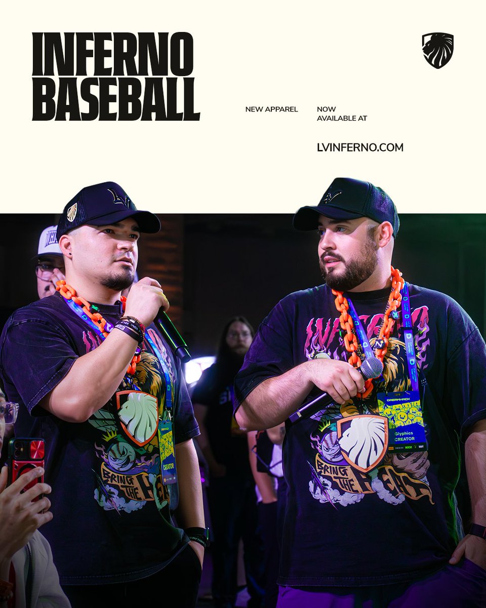 InfernoCulture's tweet image. Raw energy and heat.
The Bring The Heat T-Shirt is available now on lvinferno.com