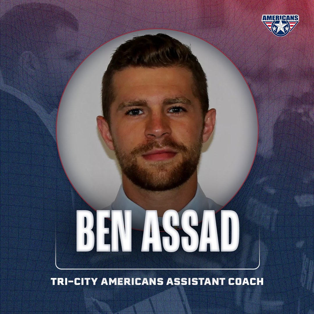 TCAmericans's tweet image. NEWS | The Tri-City Americans have hired Ben Assad as an assistant coach. He spent the past two years as an assistant coach with the AJHL&apos;s Canmore Eagles.

DETAILS » chl.ca/whl-americans/…